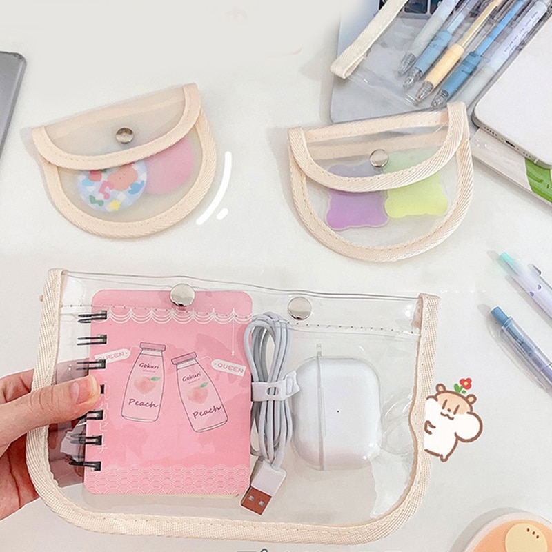 PVC Transparent/Matte Cosmetic Bag Women Makeup Storage Organizer Wash Travel Portable Toiletry Multifunction Purse Pouch Bag
