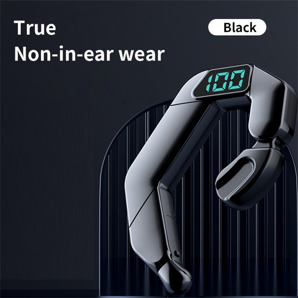 Bone Conduction Bluetooth-compatible Ear Hook Universal Sport Headset With Mic For Xiaomi Music Waterproof Wireless Headphone