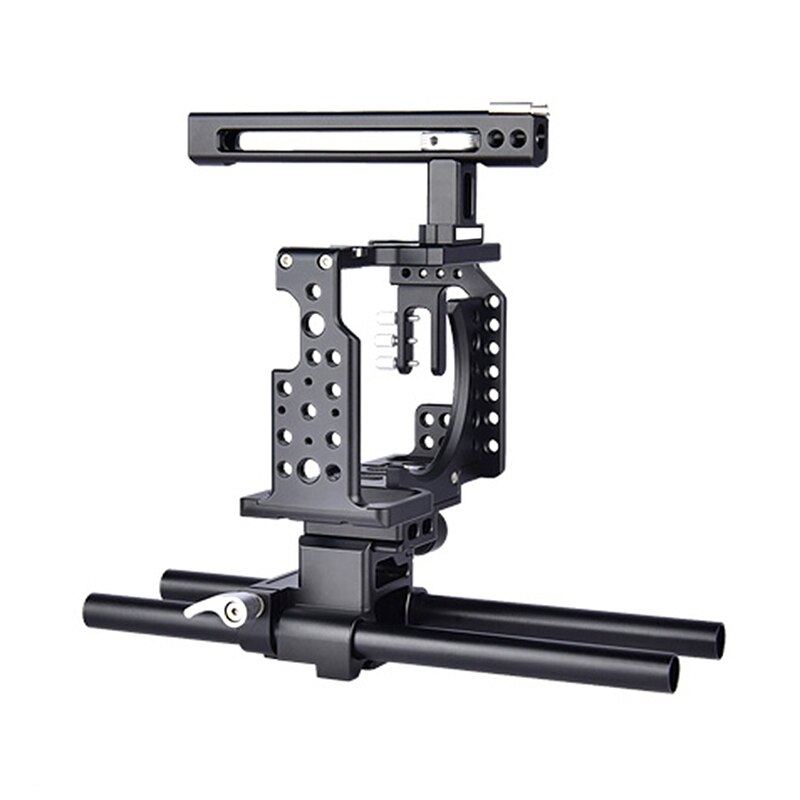 A7 Camera Cage Professional Handle DSLR Rig Video Camera Stabilizer For Sony Alpha A7 A7II A7III A7K A7S2 A7R2 A7R3 A7X