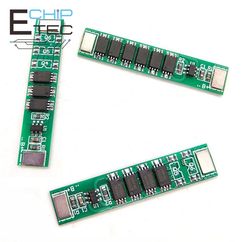 1S 3.7V 6-12A Lithium Battery Protection Board 18650 Polymer Battery Protection Module