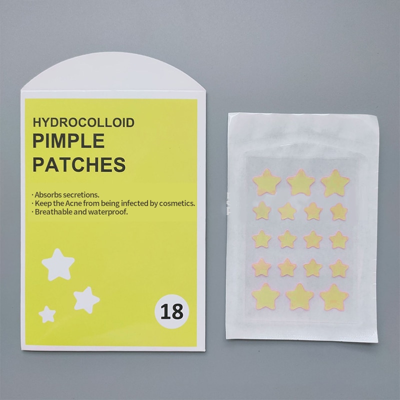 Invisible Acne Patches Removal Pimple Anti-Acne Hydrocolloid Patches Spots Marks Concealer Repair Sticker Waterproof Wholesale