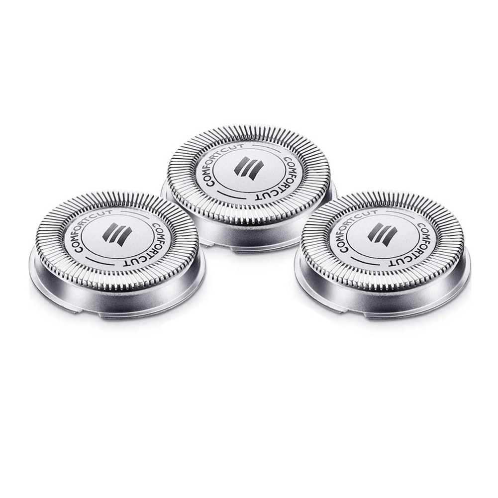 3Pcs SH30 Razor Blade Replacment Head for Philips Shaver Series 1000, 2000, 3000