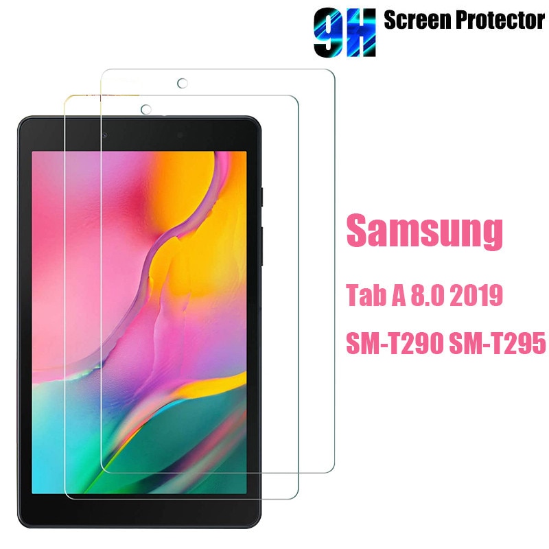 Tempered Glass For Samsung Galaxy Tab A SM-T290 SM-T295 8 in 2019 Screen Protective Film Anti-Scratch 9H Hardness Ultra Clear HD