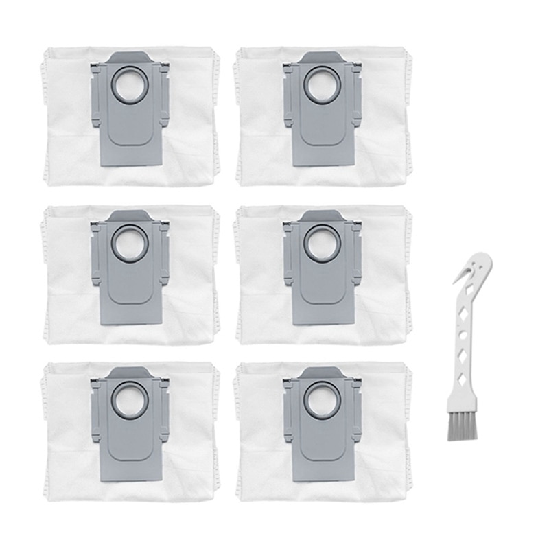 12X For Xiaomi Roborock S7 Maxv Ultra Q7 Max / Q7 Max+ / T8 Robot Vacuum Spare Parts Dust Bags