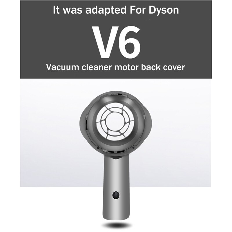 For Dyson V6 Vacuum Cleaner Spare Parts Accessories V6 Motor Rear Cover Protective Cover