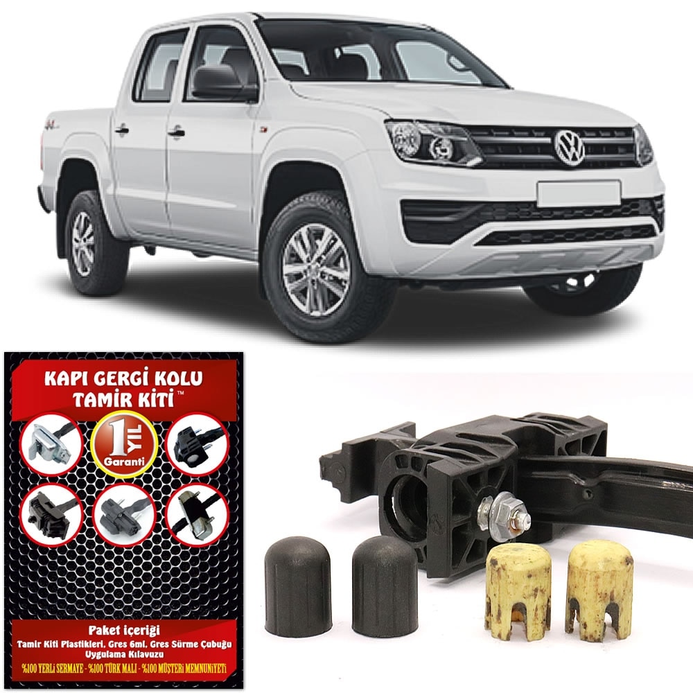 Barrer Volkswagen Amarok for Door Tension (Limitör) Repair Kit 2010-2017 - (2 or 4 PCs Set)
