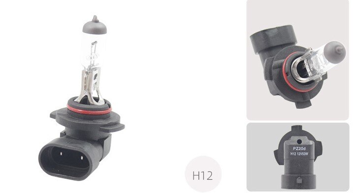 High Quality Hot New Practical Sale Daily Car Halogen Bulb Headlight Yellow White Light 1pc 9012LL Accessories