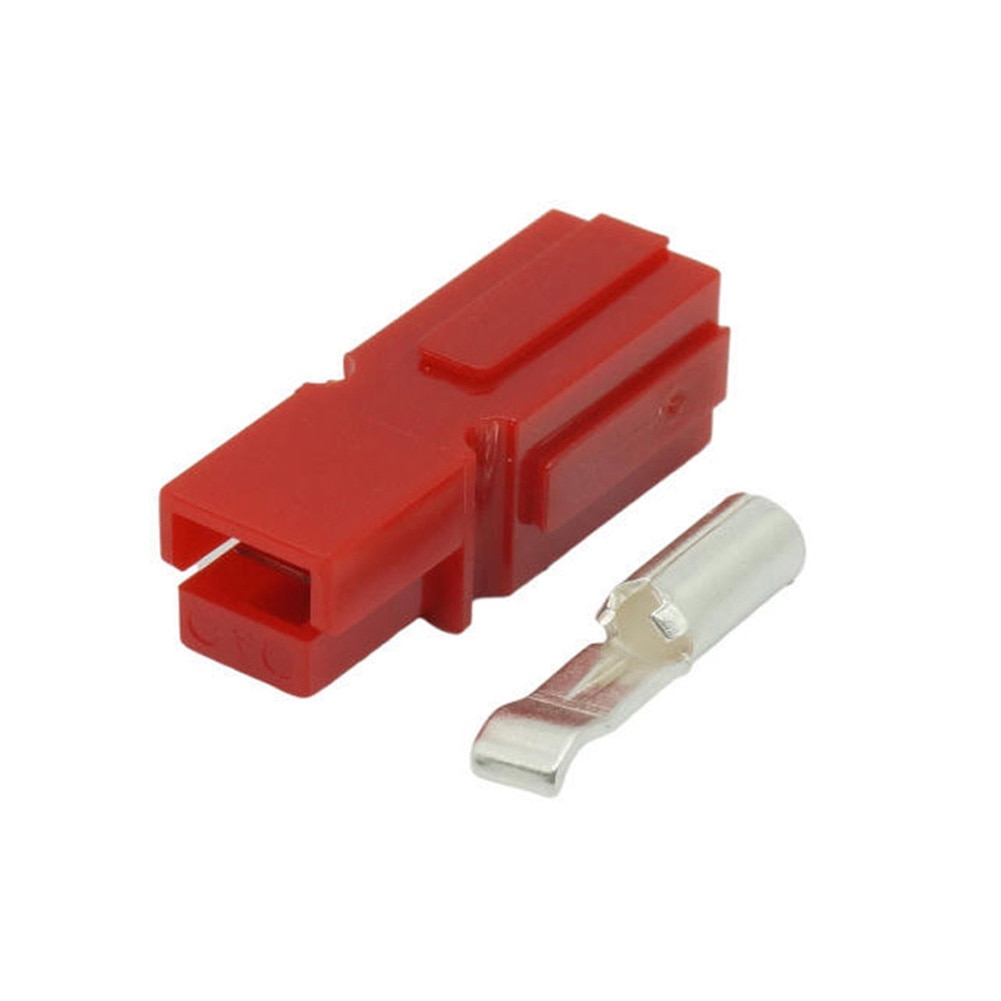 10 Pairs Anderson Plug Battery Connector Red And Black 30 Amp 600V For Anderson Plug Connector + Dust Cover High Frequency Tools