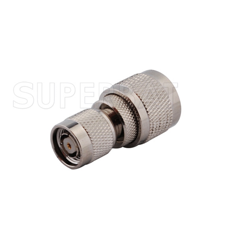 Superbat 5pcs N-TNC Adapter N Plug to RP-TNC Male(female pin) Straight RF Coaxial Connector