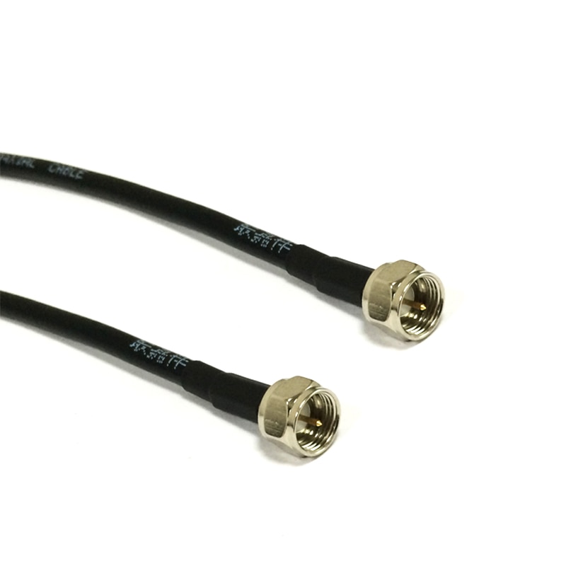 F Type Male to Plug RF Pigtail Cable Adapter RG58 50cm/100cm Wholesale New