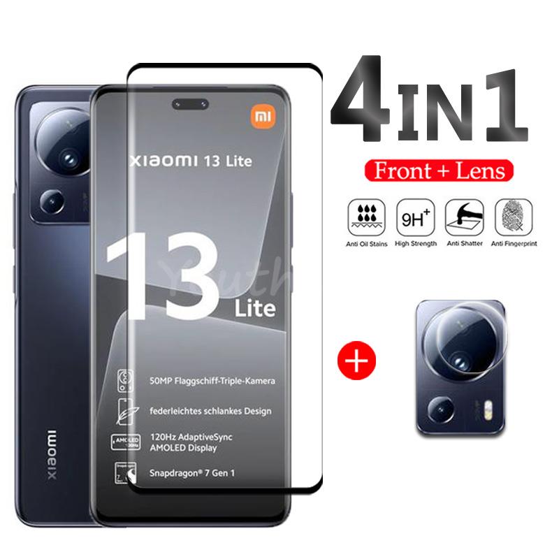 For Xiaomi 13 Lite Glass 3D Curved Screen Glass Xiaomi 13 Lite Protector Lens Film Mi 13 Lite 12 12S Pro 13 Ultra Tempered Glass