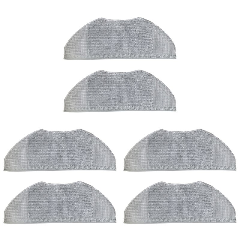 6Pcs Mop Cloth Hepa Filters Washable Air Filter For Xiaomi Mijia G1 Mi Robot Vacuum Cleaner Parts Mopping Rags
