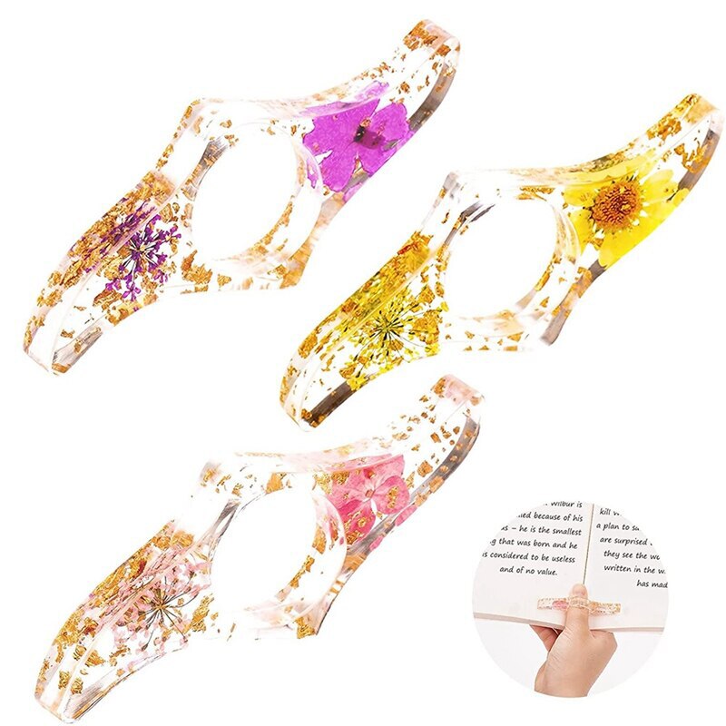 Thumb Book Support Book Page Presses Holder Stands Convenient Bookmarks Office Supplies Book Thumb Holder School Stationery