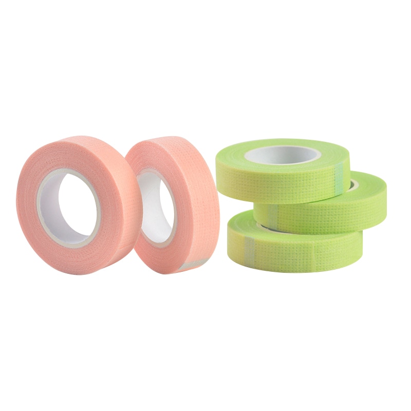 Medical Paper Tapes Pink Green Easy To Tear Eyelashes Extensions Supplies Make Up Products