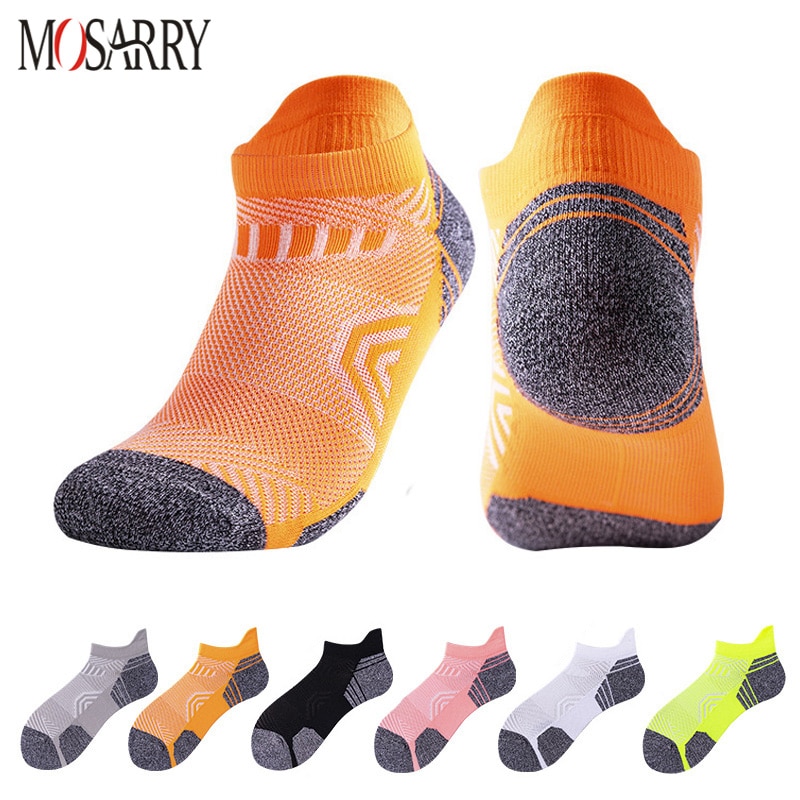 [3 Pairs] Professional Thin Anti-slip Sports Socks Men Summer Outdoor Basketball Bike Running Football Breathable Athletic Socks