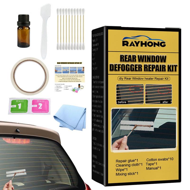 Car Defroster Repair Kit Rear Window Defroster Grid Line Repair Kit Fix Broken Defogger Grid Lines Car Accessories