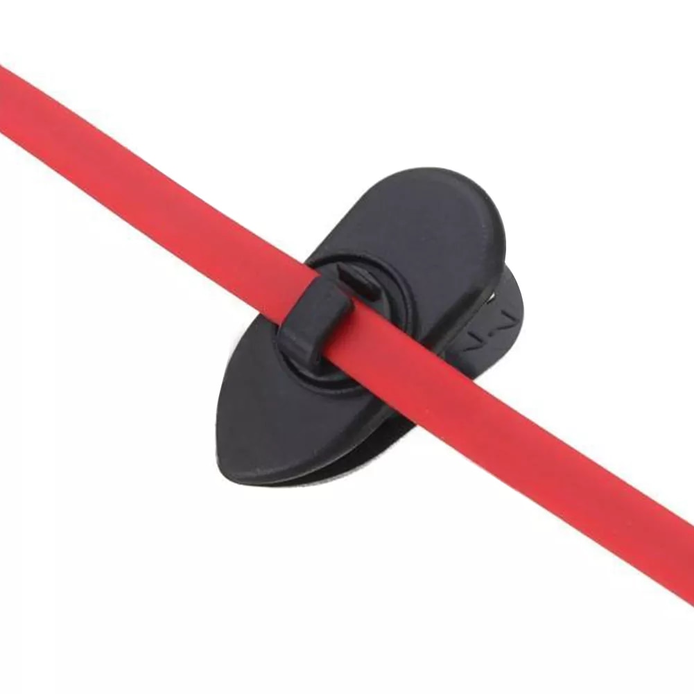 10pcs x Earphone Cable Wire Collar Clip Nip Clamp Holder Mount Headphone Wire Clamp Holder Wire Lapel Clip