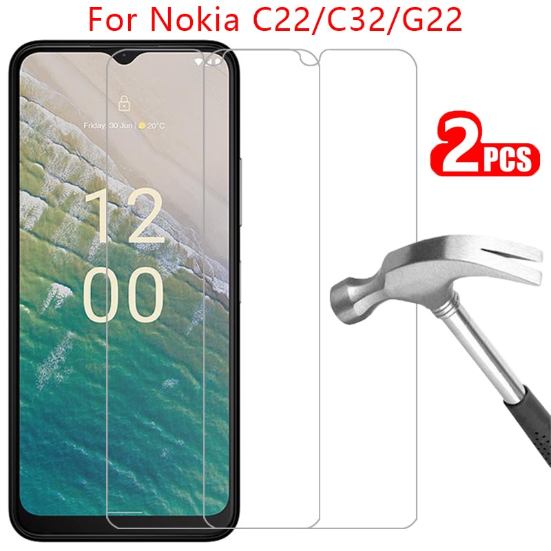 tempered glass for nokia c22 c32 g22 protective glass screen protector on nokiac22 nokiac32 nokiag22 g c 22 32 22c 32c 22g film
