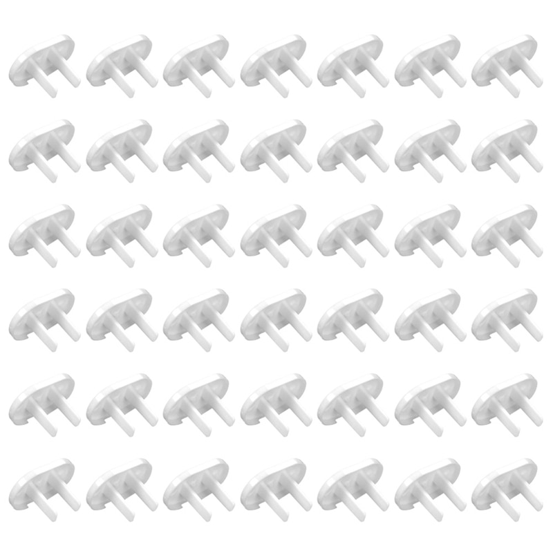 300Pcs Anti Electric Shock Plugs Protector Cover Cap Power Socket Electrical Outlet Baby Children Safety Guard Two Holes
