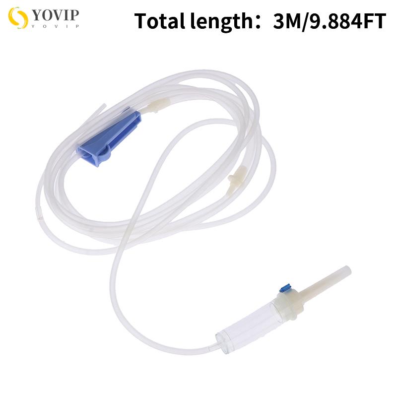 Dental Implant Surgical Flushing Pipe Irrigation Tubing Set Dental Water Pipe Transparent Disposable Tube
