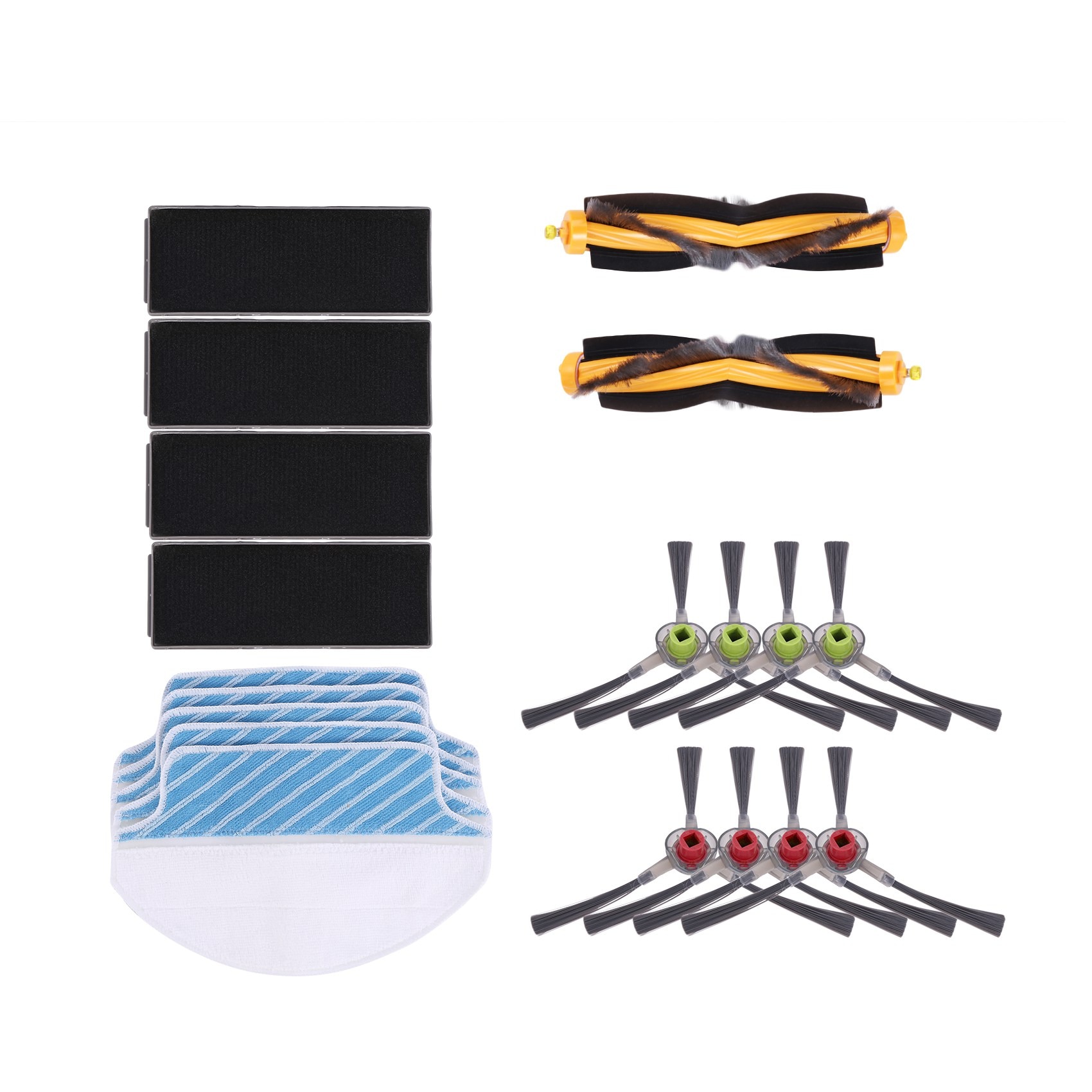 Replacement Ecovacs Accessories Main Brush/Side Bursh/Filters/Mop Clothes For Ecovacs Deebot M80 M80 Pro M81 M81 Pro Deebot M