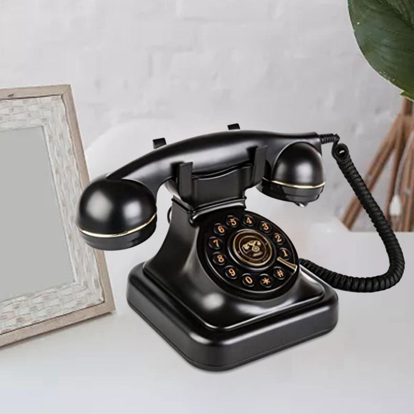 Telephone Old Fashioned Landline Phones Volume Adjustment Function for Hotel Home