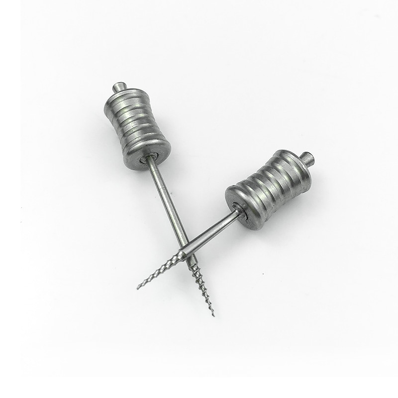 1pc Dental Broken Root Drill Remnant Extractor Dental Dental Extractor Apical Root Fragments Drill Medical Stainless Steel