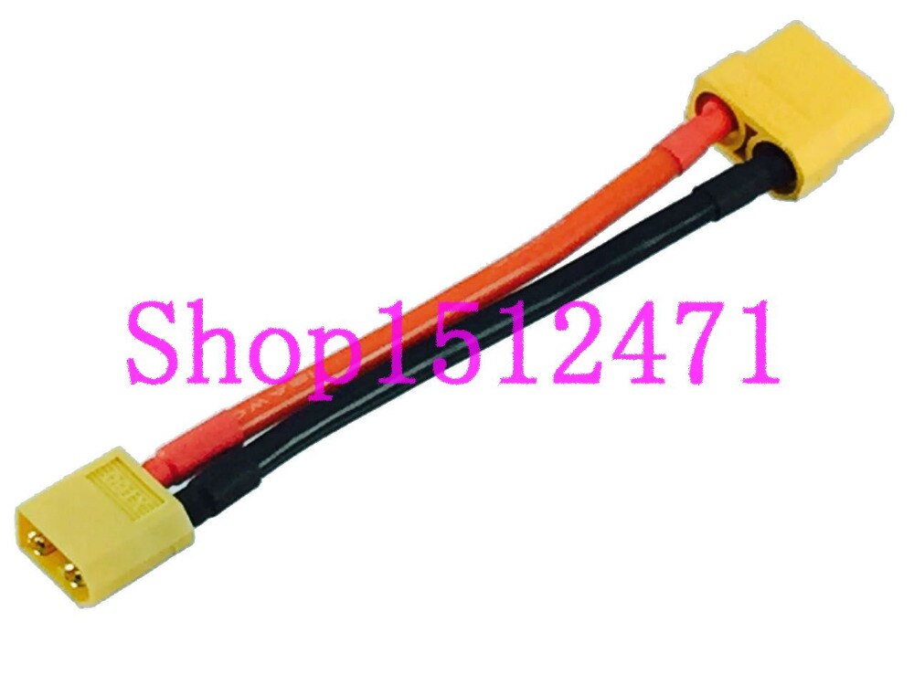 XT60 male to XT90 female Extension Cable 12AWG 10CM Wire for Battery Connector