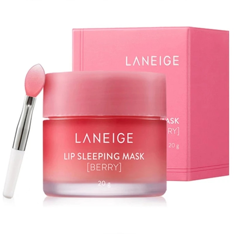 LANEIGE Lip Sleeping Mask_EX 20g Berry [Select from 5 Scents] - Lip Sleeping Care, Removes Flaky Skin and Moisturizes Dry Lips