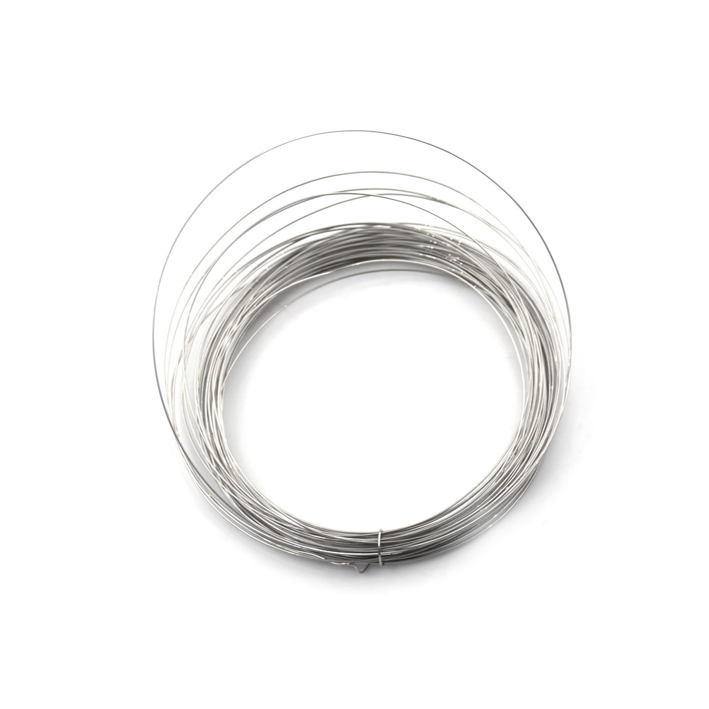 1pc Nichrome Wire Durable 0.5mm Nichrome Wire 10m Length Resistance Resistor Wire High Quality