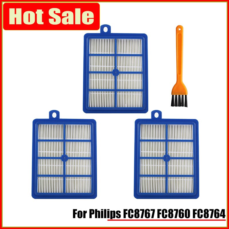 HEPA Filter H13 H13 Accessories for Philips FC9083 FC9088 FC9084 Fc9150 Fc9199 Fc9071 Fc8038 Fc9262 Vacuum Cleaner Spare Parts