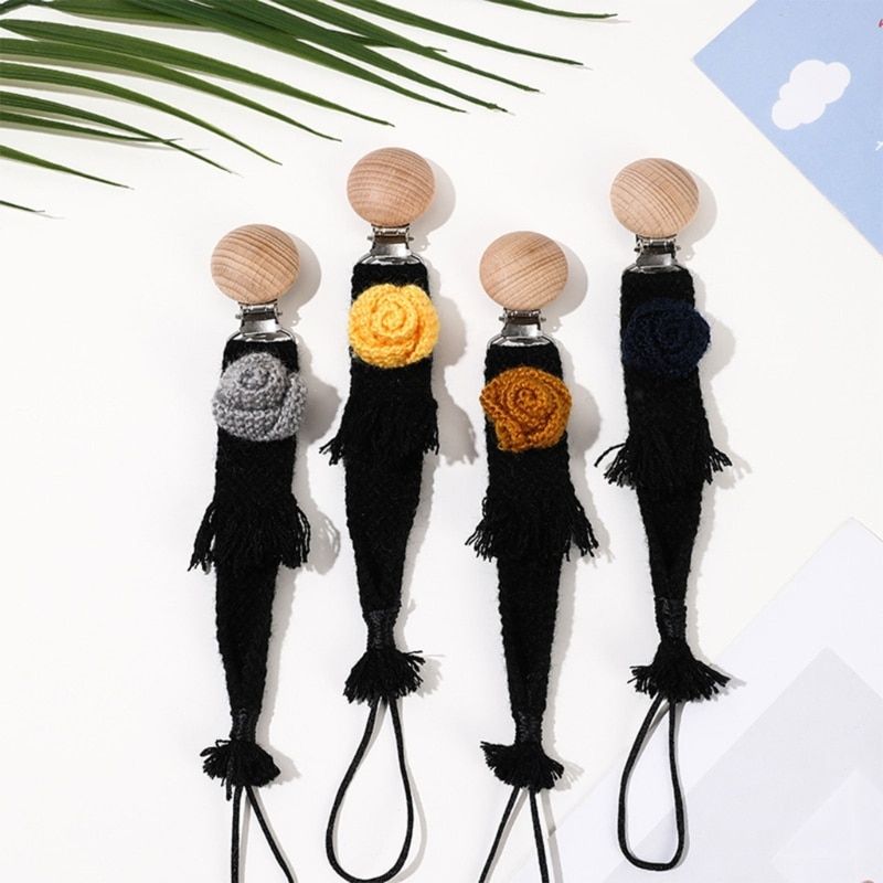 Colorful Dummy Clips for Baby Soother Chain Holder Pacifier Clips Dummy Strap Boys Girls Pacifier Clips Personalised A2UB