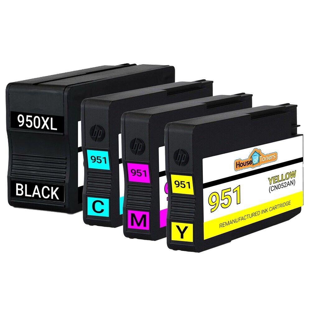 Replacement HP 950XL 951 Ink Cartridges for Officejet Pro 8616 8620 8625 8630