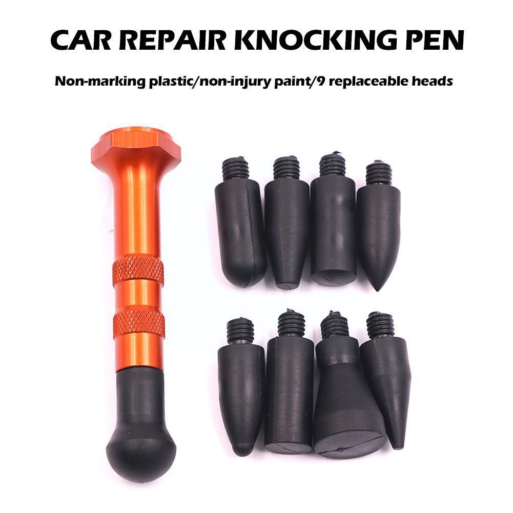 Car Concave-convex And Concave-convex Pit Shaping Knocking Maintenance Pen Tool Car Tool Rubber Hammer Repair Parts Hand C5M8