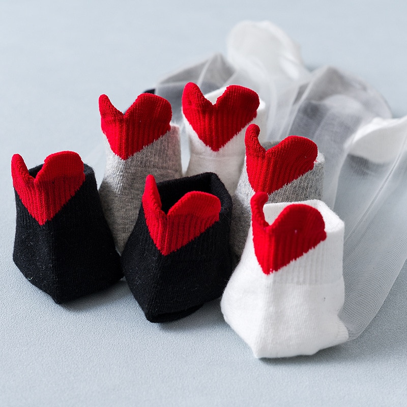 5Pairs/Lot Summer Women Black White Lady Silk Ankle Socks Lace Ultrathin Transparent Glass Fiber Fashion Lovely Heart Girls Sox