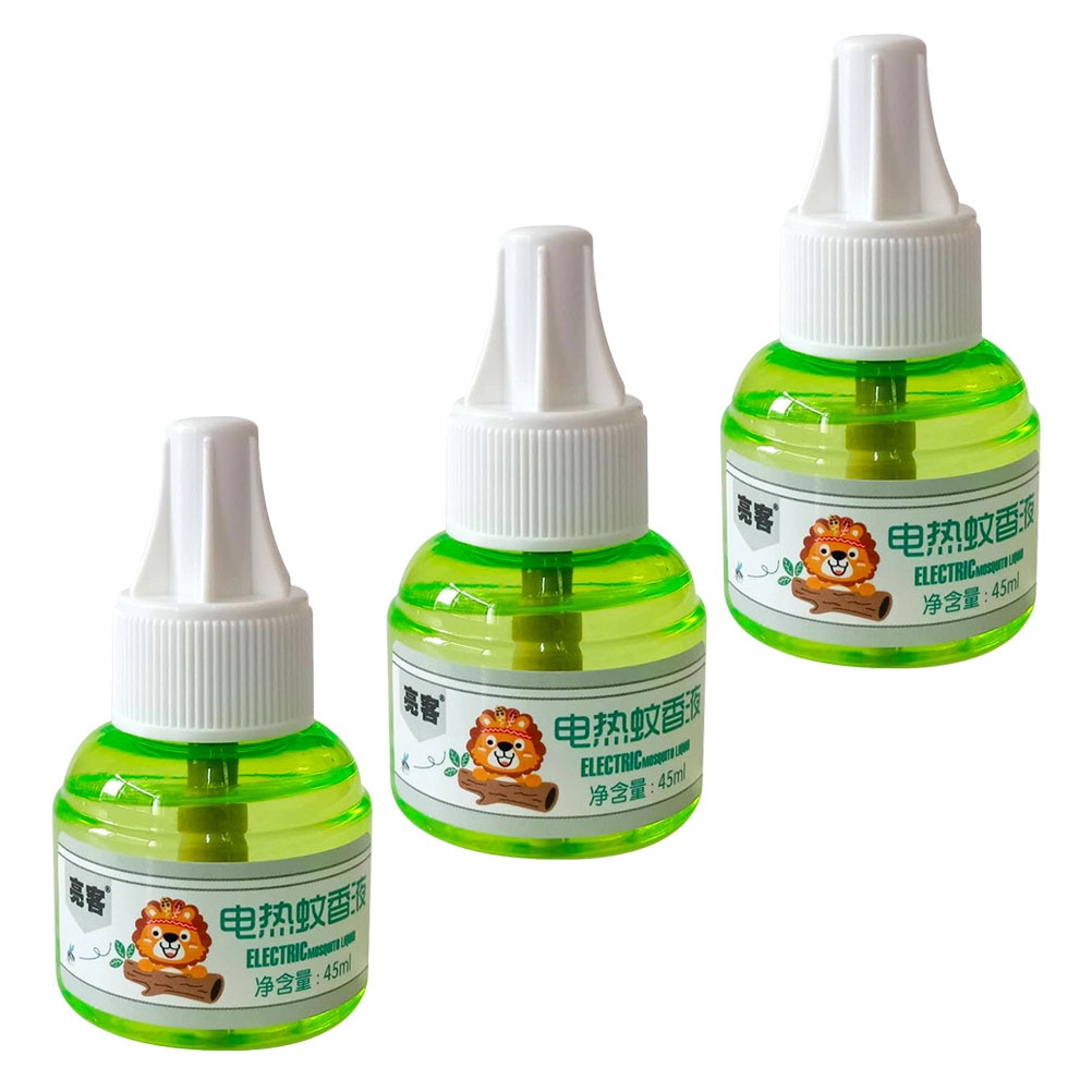 3Pcs Professional Helpful Electric Mosquito Bug Accessory Mosquito Refill Bug for Room Daily