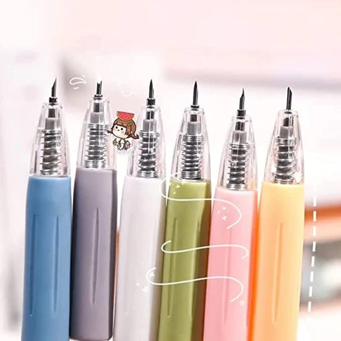Gel Pen Art Utility Knife Kawaii Pen Knife DIY Scrapbooking Stickers Paper Cutting Tool Express Box Knife Envelope Opener Office