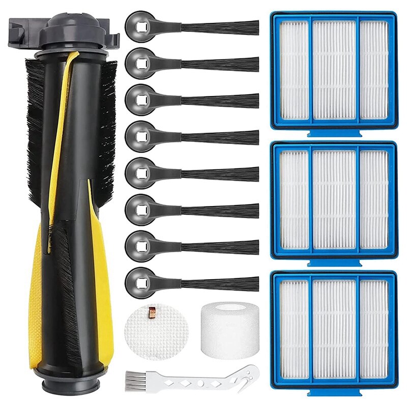Replacement Part For Shark IQ R101AE(RV1001AE), IQ R101 (RV1001) UR1100SRUS Robot Vacuum Cleaner Replacement Kit