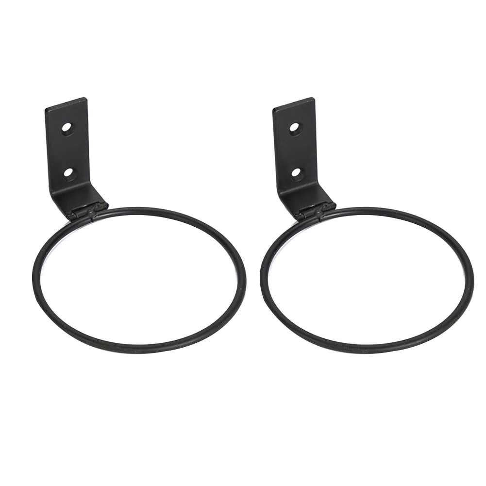 2 Pack Foldable Ball Holder Wall Mounted Sports Ball Display Rack for Basketball Volleyball Rugby Soccer Football