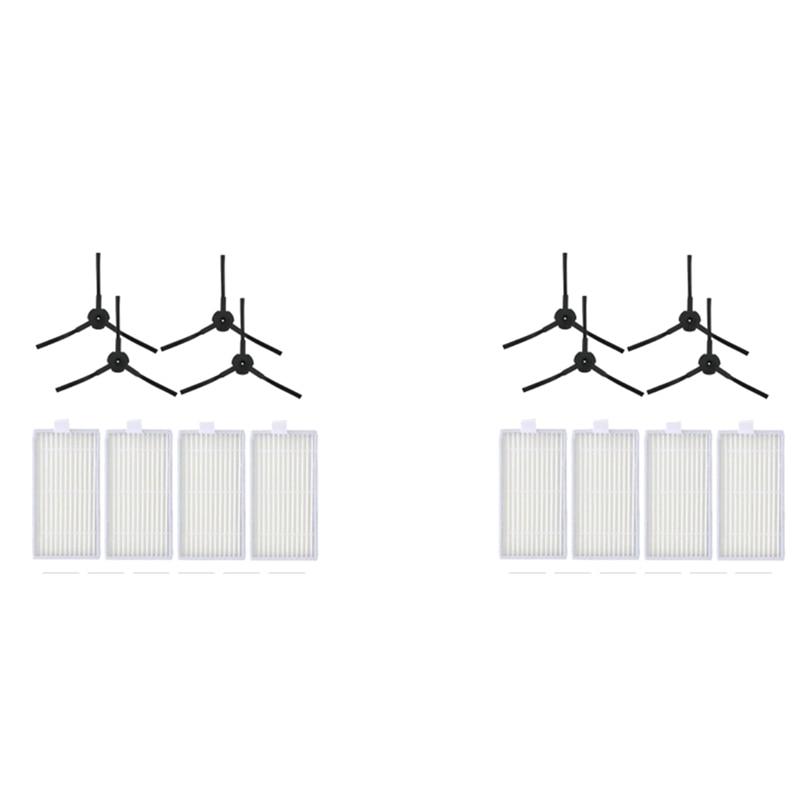 2 Set For Ilife Hepa Filter V5 V5S V3 V3S V5S V50 Pro V55 X5 Robot Vacuum Cleaner Accessories Spare Parts Replacement