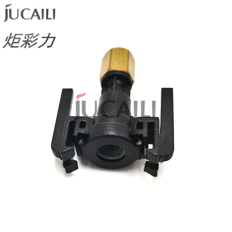 Jucaili 10pcs ink damper connector Copper Screw adapter for Mimaki JV33 jv5 xp600 tx800 head for galaxy eco solvent printer