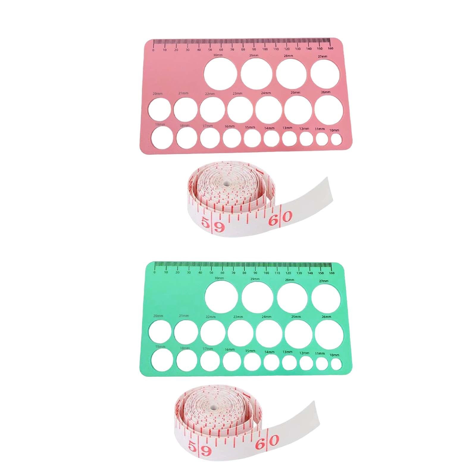 Nipple Rulers for Flange Sizing Measurement Tool Reusable Washable Soft Durable Accessories for Nipples Breast Pump Sizing Tool