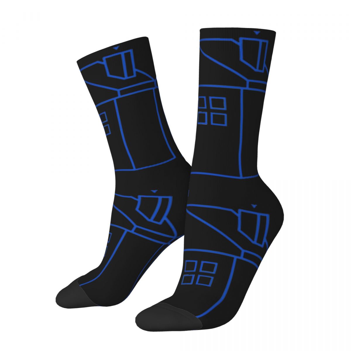 Funny Crazy Compression Sock for Men Harry's House Hip Hop Harajuku Line Happy Quality Pattern Printed Boys Crew Sock