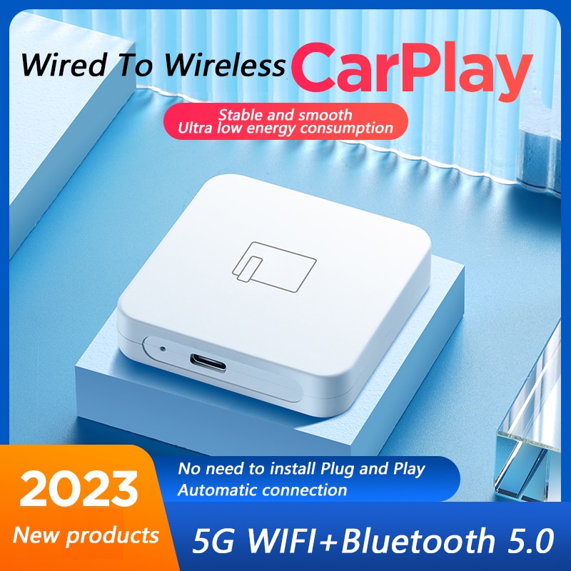 5G Bluetooth Carplay Wireless for Nissan Camry Mercedes Toyota Mazda Citroen Audi Land Rover Buick Volkswage Ford Opel IOS15