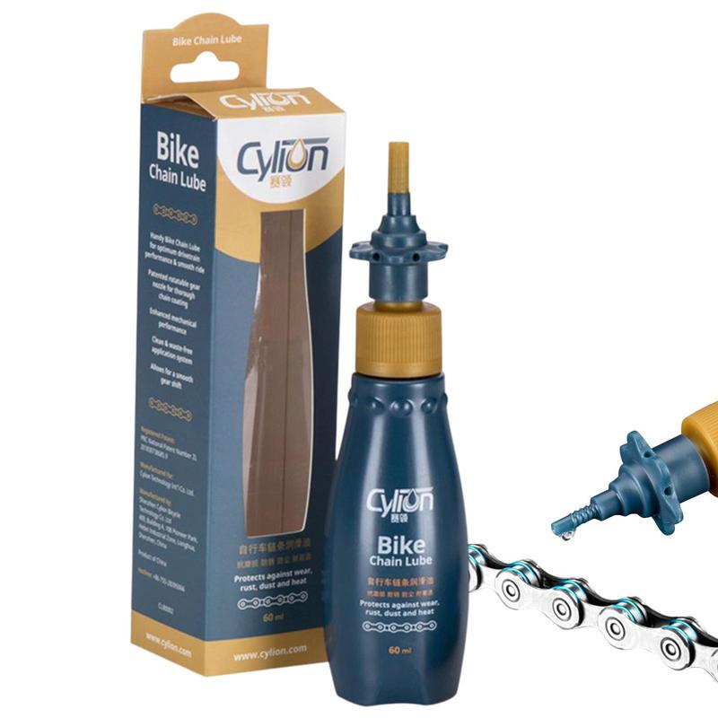 Bike Chain Lubricant Cycling Bike Lubrication Maintenance Oil Bike Lubricating Oil Lube Perfect Accessory For Mountain Bike 60mL