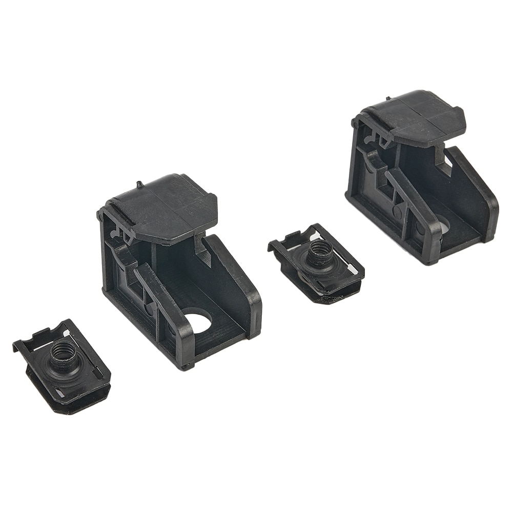 2 PCS New Headlight Repair Kit Black Bracket Mount Clip Left & Right 6R0941511 Headlight Repair Plastic Car Accessories Part