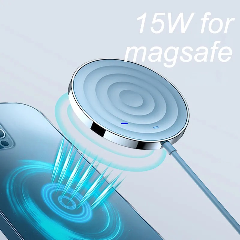 for Magsafe Wireless Charger for Apple 12 13 Magnetic Charge for IPhone 12promax 13promax Phone Fast Wireless Charging Mini