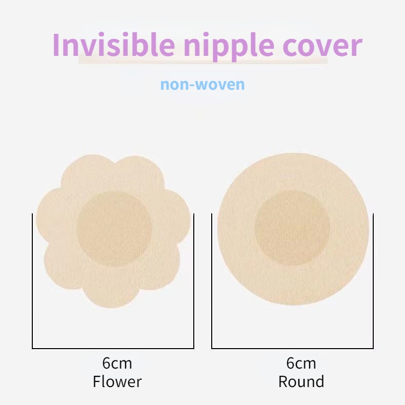 10/20/50pcs Women's Invisible Breast Tape Overlays Bra Nipple Stickers Breast Petals Adhesivo Bra Nipple Covers Accessories