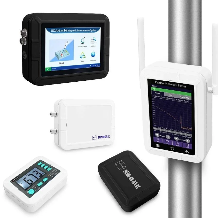 SZOMK IOT Gateway Pole Mount Enclosure Junction Box IP65 Waterproof Enclosure for Electronics Instrument Housing Control Box