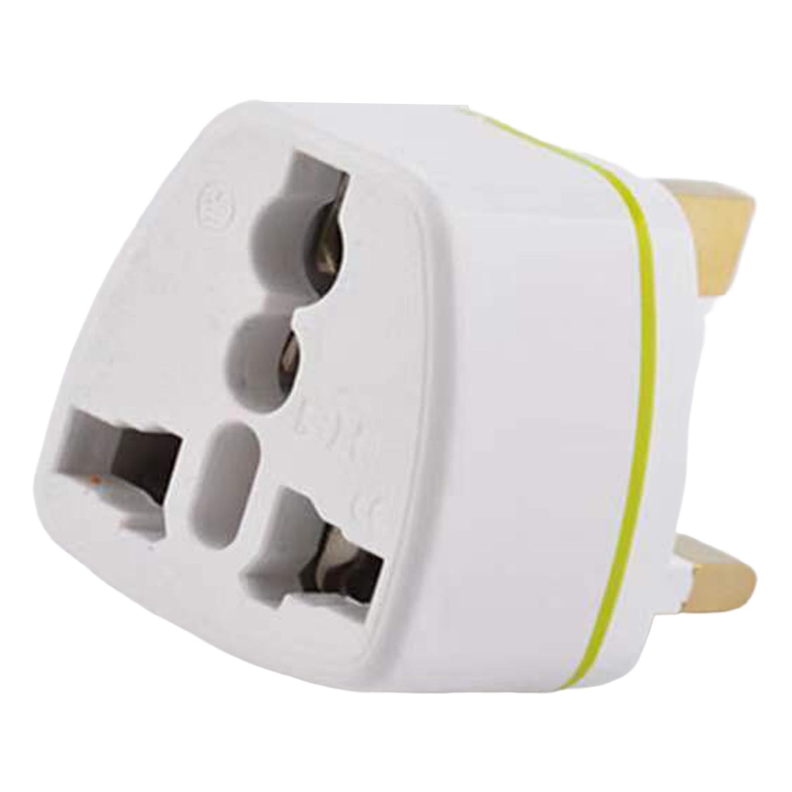 High Quality US to UK Plug Adapter Type G Travel Converter 3 Cores Converter for England Uae
